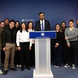 Προσομοίωση διαδικασίας ενημέρωσης (briefing) από τον κυβερνητικό εκπρόσωπο κ. Παύλο Μαρινάκη